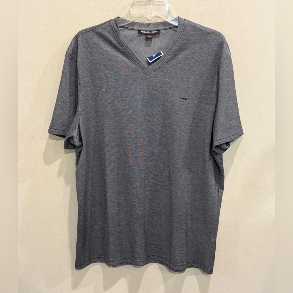 Michael Kors Slight V Knit Tee Shirt